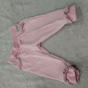 5/$15 Baby Girls Pink Sweatpants Pants Size 6-9 Months